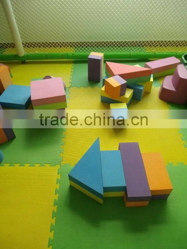 2013 hot sale ForestMist soft indoor children playground equipment naughty castle LT-1017B