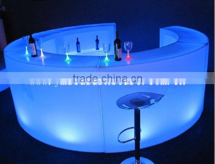 Light up Outdoor Chair/Led Plastic Chair and Table/Led Glowing Furniture