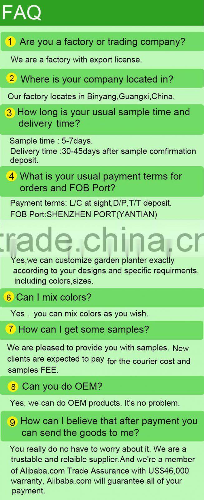 Home Decration Indoor Wooden Carts for Flower