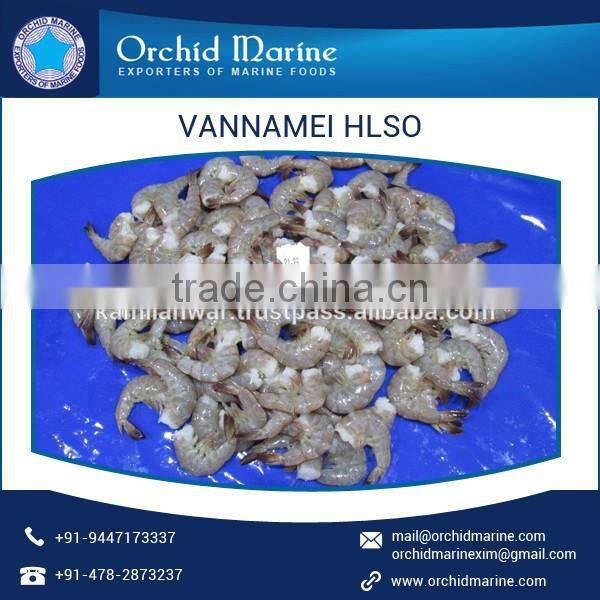 Genuine Quality Vannamei HLSO Shrimp Available in Eco-Friendly Packaging