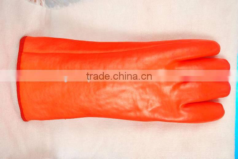 anti cold PVC coated gloves