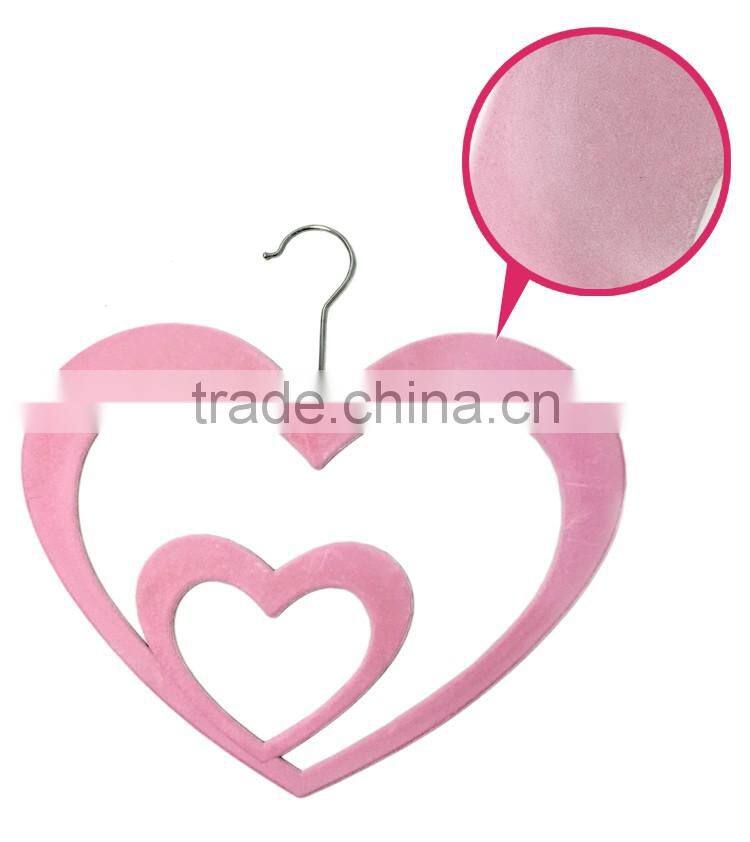 flip-flop round heart short hangers