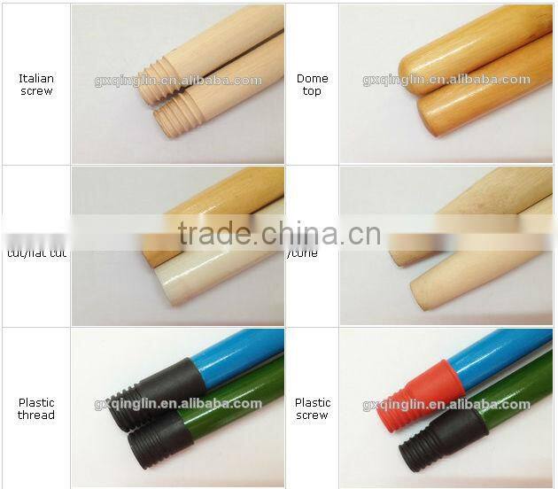 good quality of wooden broom handle with eucalypt wood