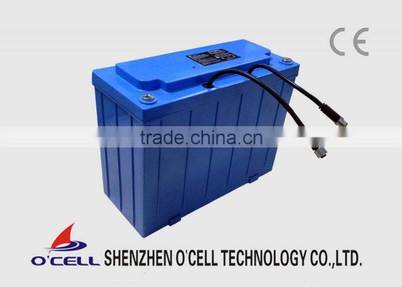 OCELL Lithium Deep Cycle battery 12V150Ah LiFePO4 Battery Pack for backup Power system