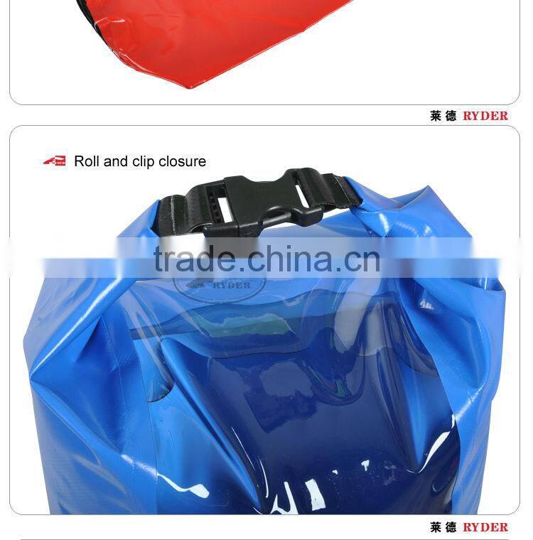 250D Tarpaulin Coated PVC Transparent Shoulder Bag