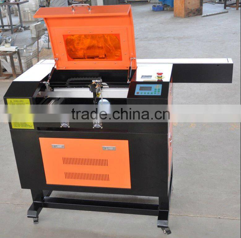 cloth laser cutting and engraving machine 5070 80w