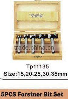 5pcs fostner bit set