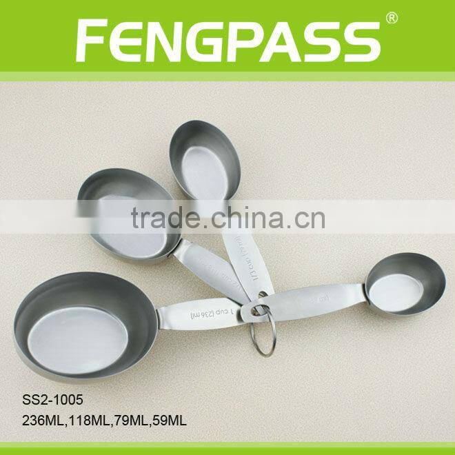 4pcs stainless steel measuring spoon set(65-37-11)