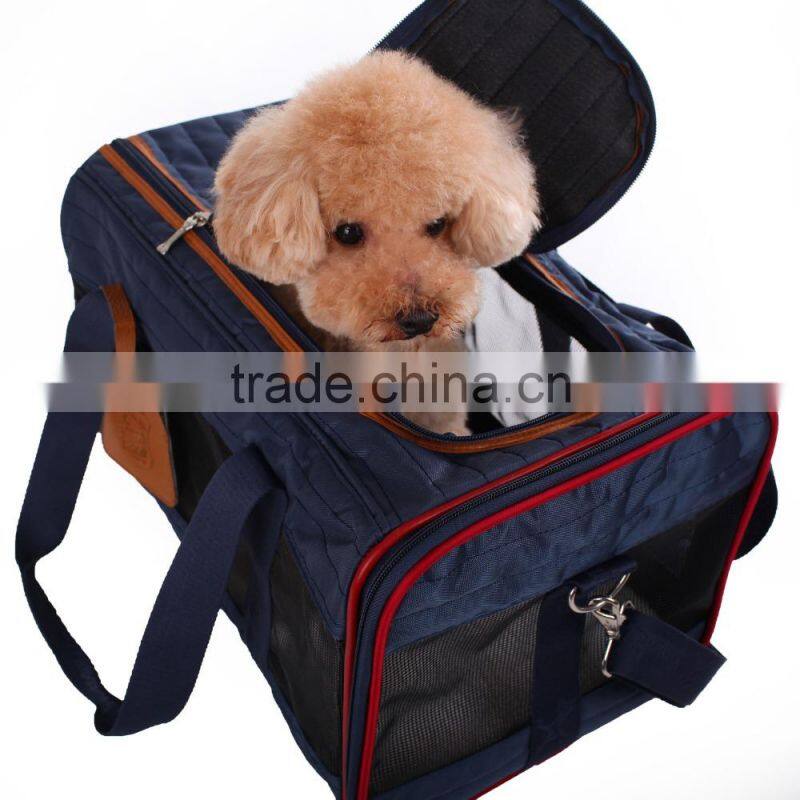 Fashion Luxurious Pet Dog Bag Carrier Manufacturer