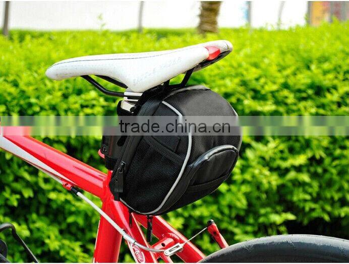 Three-function Bicycle Saddle Bag