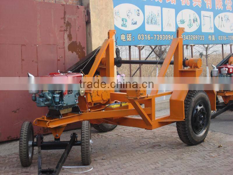 Supply 3-8T multi-function cable drum trailer