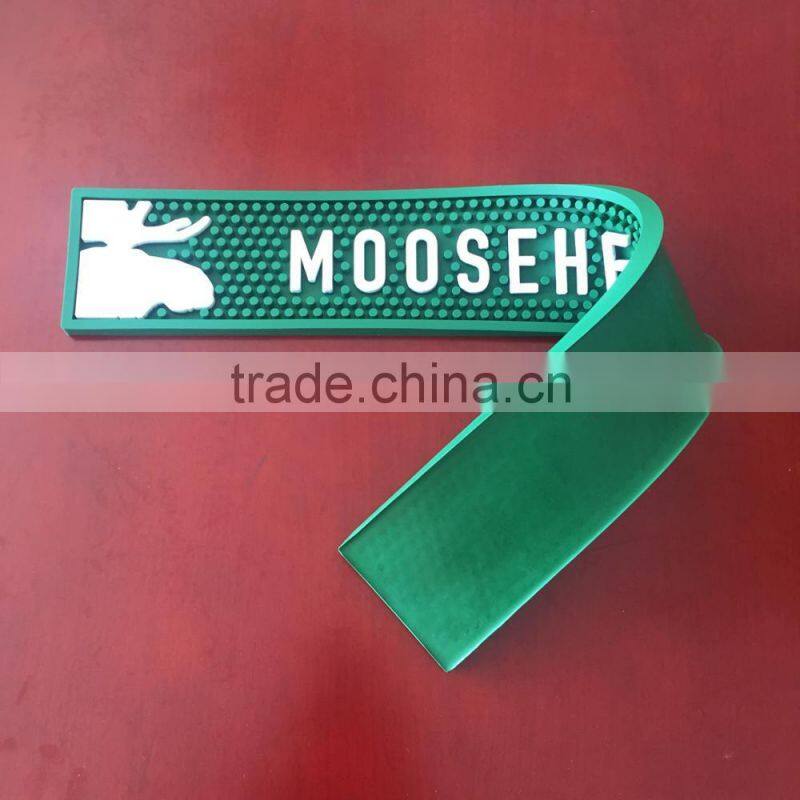 Custom trendy spft pvc beer bar mat