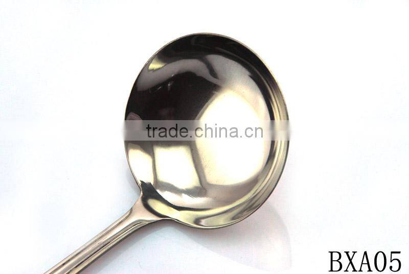 FDA Approval Dessert Coffee Tasting Stainless Steel Ice Cream Spoon