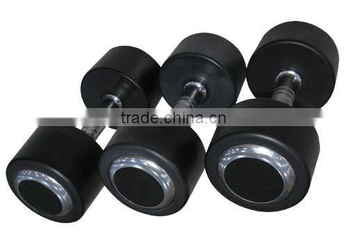 Rubber Coated Dumbbell 5LB-100lb