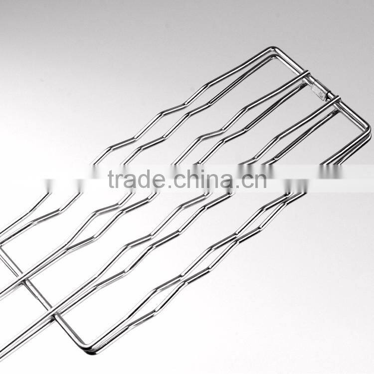 Wire roasting grill rack