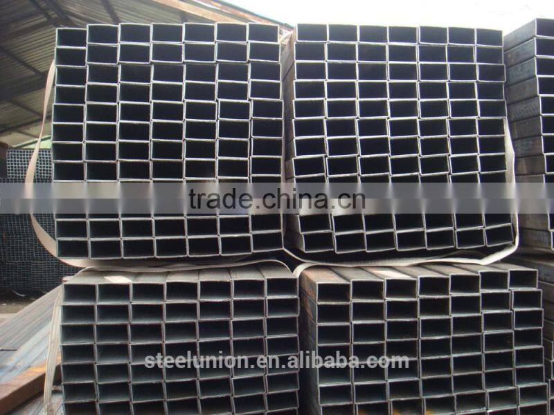 Galvanized square tube / steel hollow tube / black square pipe