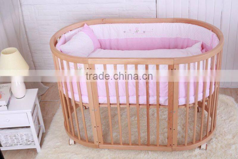 multifunction wooden baby bed baby room furniture