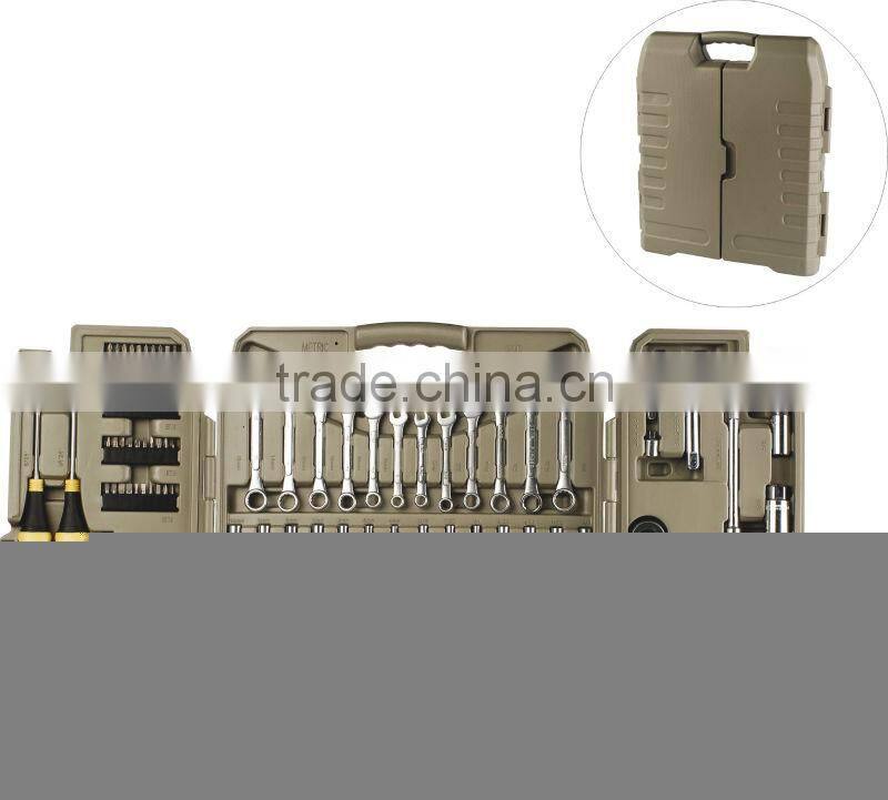 GS certificated 138pcs CRV adjustable angle wrench