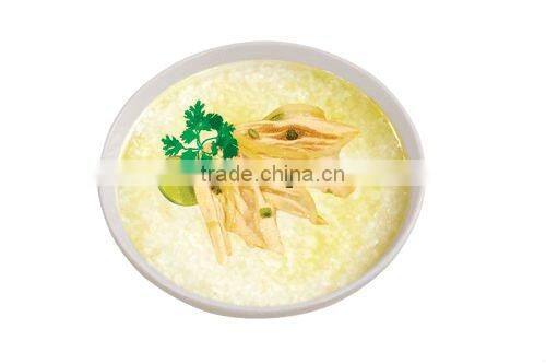 Meaty flavour instant congee (instant porridge)