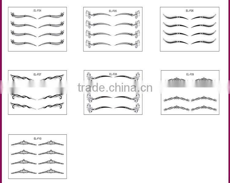 Joyme hot stamping jeweled eyeliner strips