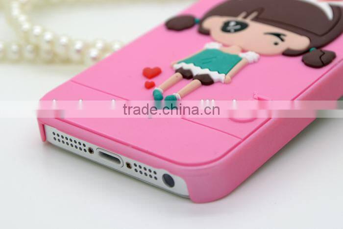 2015 Cute silicone mobile phone shell