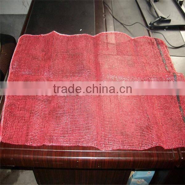 top sale cheap pp leno mesh bag for packing onion potato