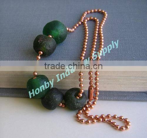 Jewelry Finding Copper Color Jewelry Ball Chain