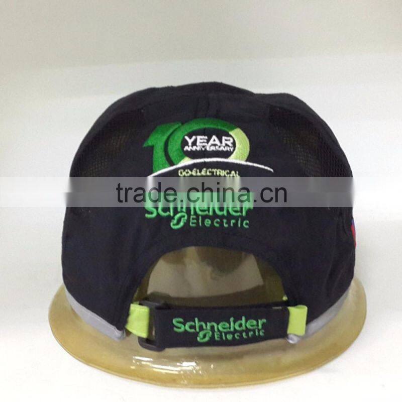 2016 3M reflective sports cap with mesh panels