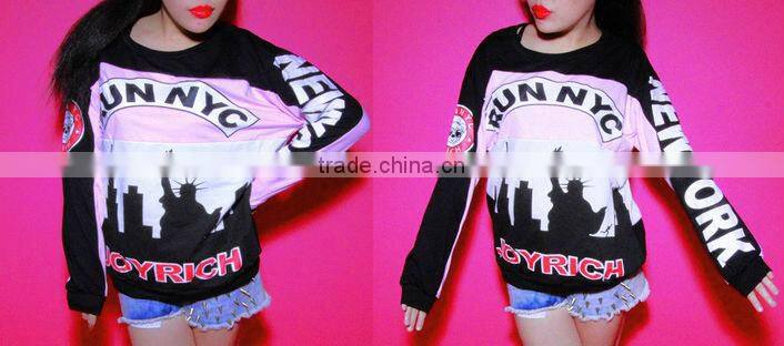 High quality 100% cotton knitted no drawstring hoodie sweatshirt custom