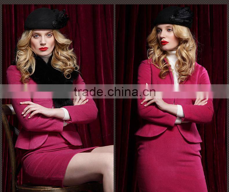 fashion ladies skirt suits custom women suit WMS33