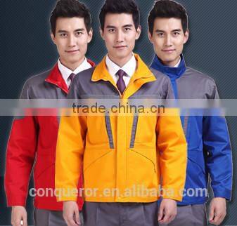colourful working wear uniform,uniforms for worker made in China.
