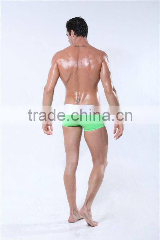 Novelty hot sexy men's modal swimwear boxer sportwear men's underwear swimsuits for boy