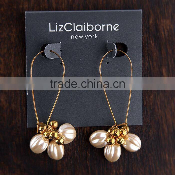 fashion pearl necklace bracelet earring sets, elegant woman peartl jewelry set, high quality costume jewelry