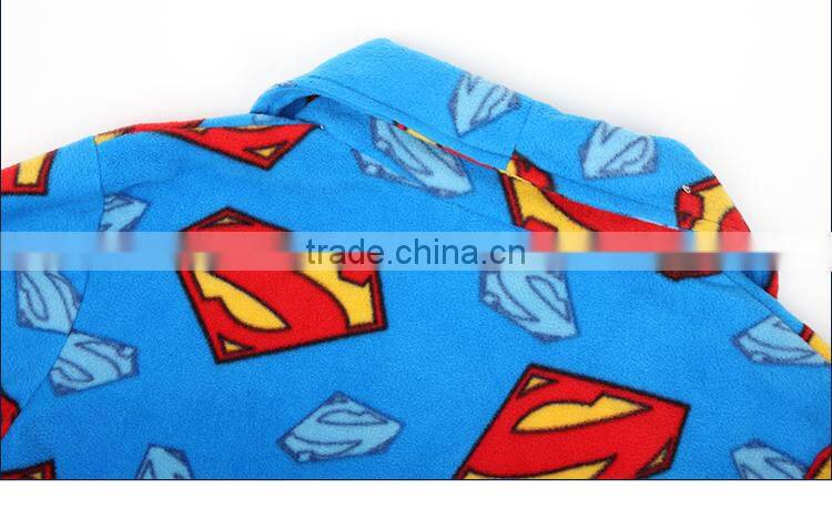 fire micro fleece sleepwear men winter coat