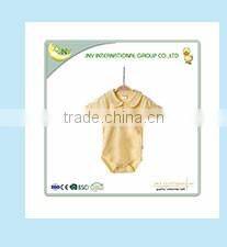 High quality plain 100% cotton baby onesie and bodysuits