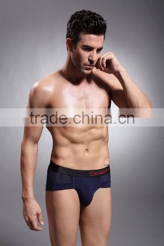 Fashion Brand Men Briefs Cotton And Spandex Mixed Men Funny underwear 2016 New Design Men Shorts