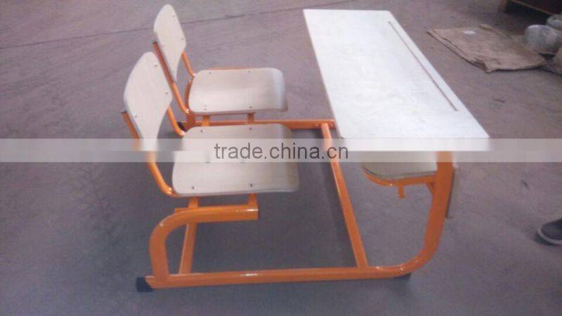 2016 new modern design hot selling double plywood Connected school set