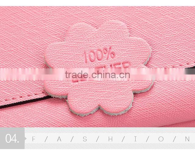 Wholesales Guangzhou Genuine Cow Leather Ladies Envelope Clutch Bag Women Clutch HandBag