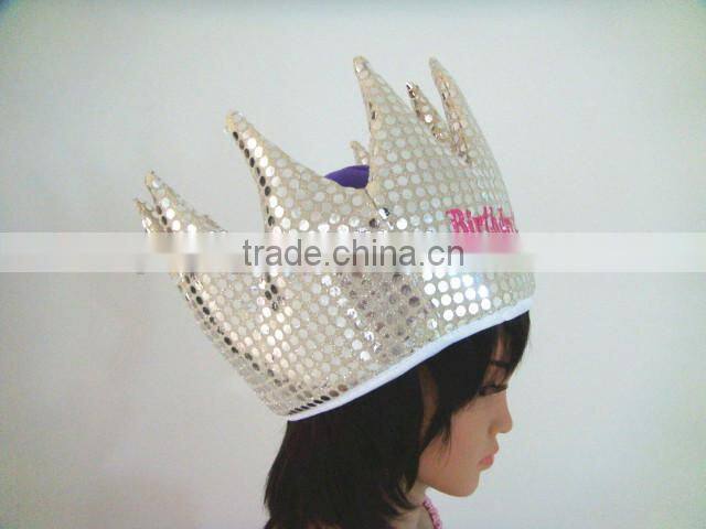 New style hign quality birthday party hat princess Crown hat birthday party