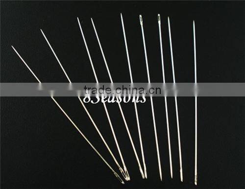 Jewelry Tools Silver Tone Threading String/Cord Beading Needles
