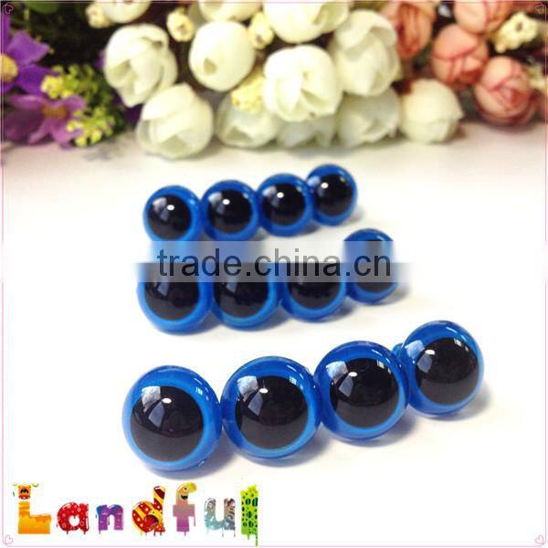 18mm Handicraft Felting Toys Craft Fabric Doll Blue Plastic Eyes
