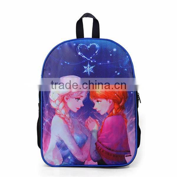 Top Quality Children Cartoon Schoolbag, canvas backpack for girls,Backpacks for Primary Students