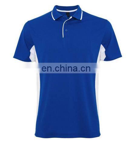 Ecoach Wholesale OEM Golf Tennis Sportswear Men's Custom Two Color Sport Polo Shirt