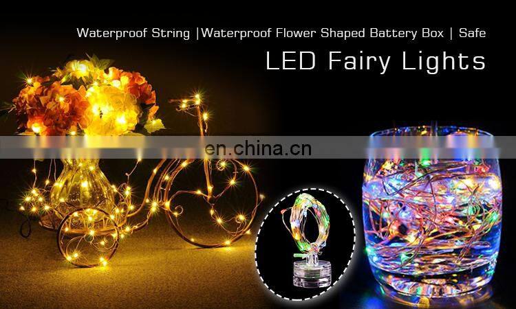 Party Decor CE&RoHS 20LEDs 6.6ft 2M Waterproof Decorative Vase Light