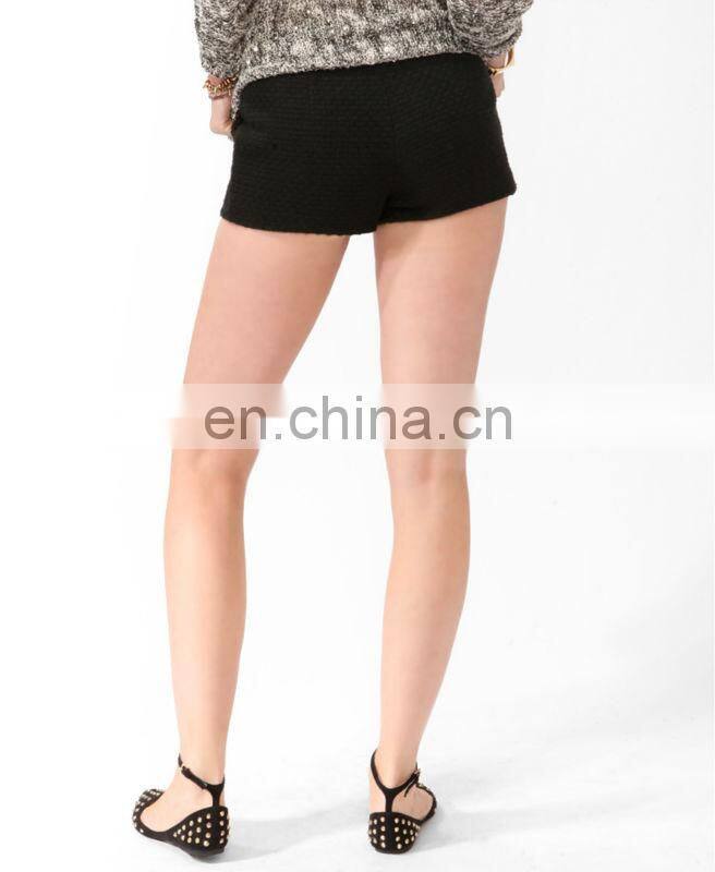 Textured Jacquard Shorts CSS0026