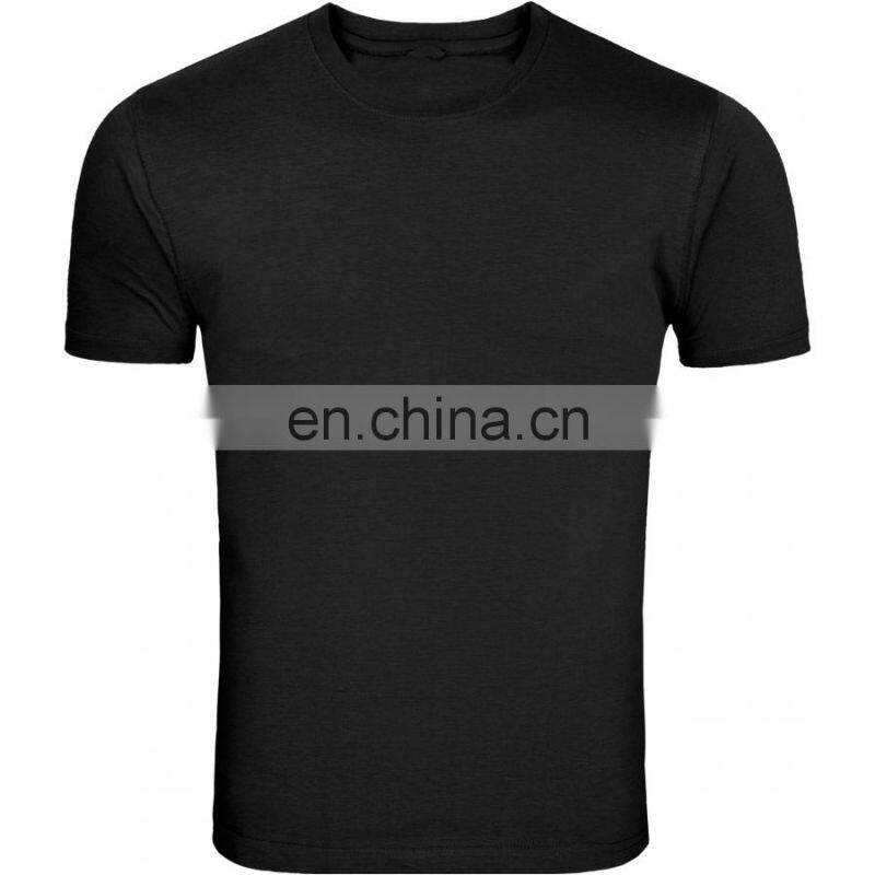 2017 China Manufacturing High Quality Mens 100% Cotton Plain T-shirts