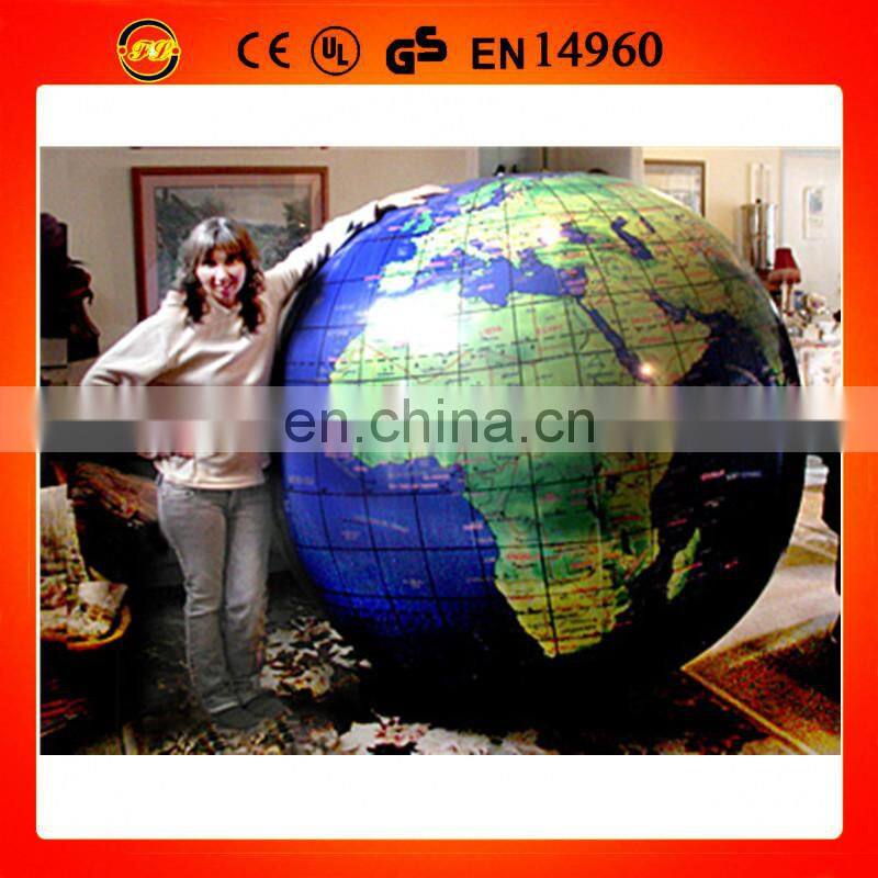 inflatable globe balloon/globe balloon/word balloon