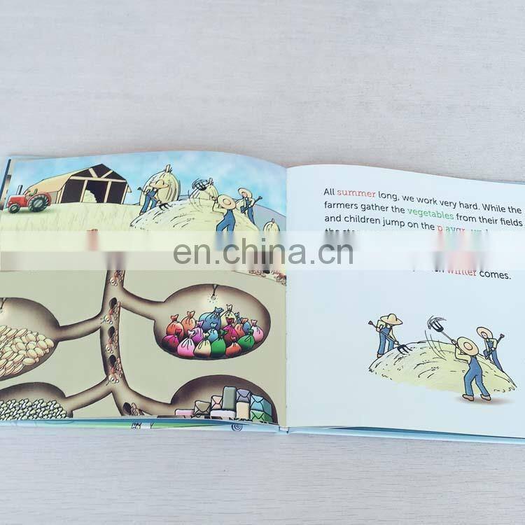 Professional cheap price full color printing hardcover ,matt printing book service