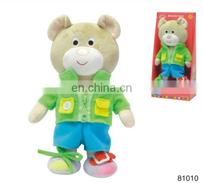 Dongguan customized made stuffed rabbit character plush doll toy maker