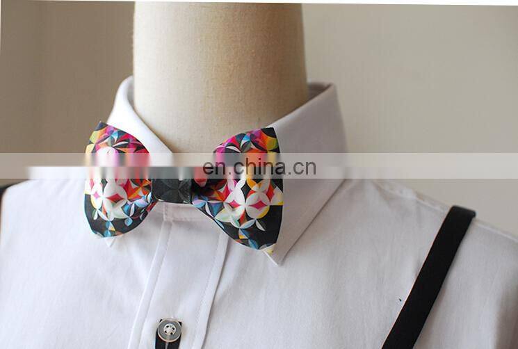 2014 New Silk Mens Pattern Custom Printed Bow Tie